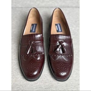 Bostonian Burgundy Leather Loafers